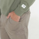 Jeep RAGLAN CREWNECK SWEATSHIRT SLATE 