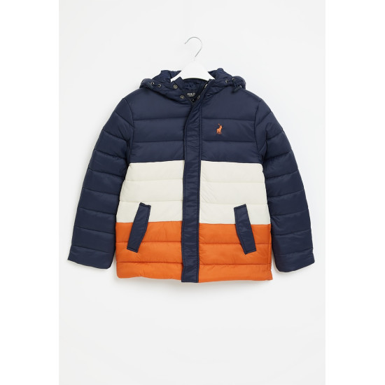 Polo Wyatt Puffer boys - colour block 