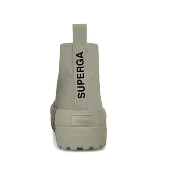 SUPERGA 2341 Alpina Tape Lettering – Agate Grey Black